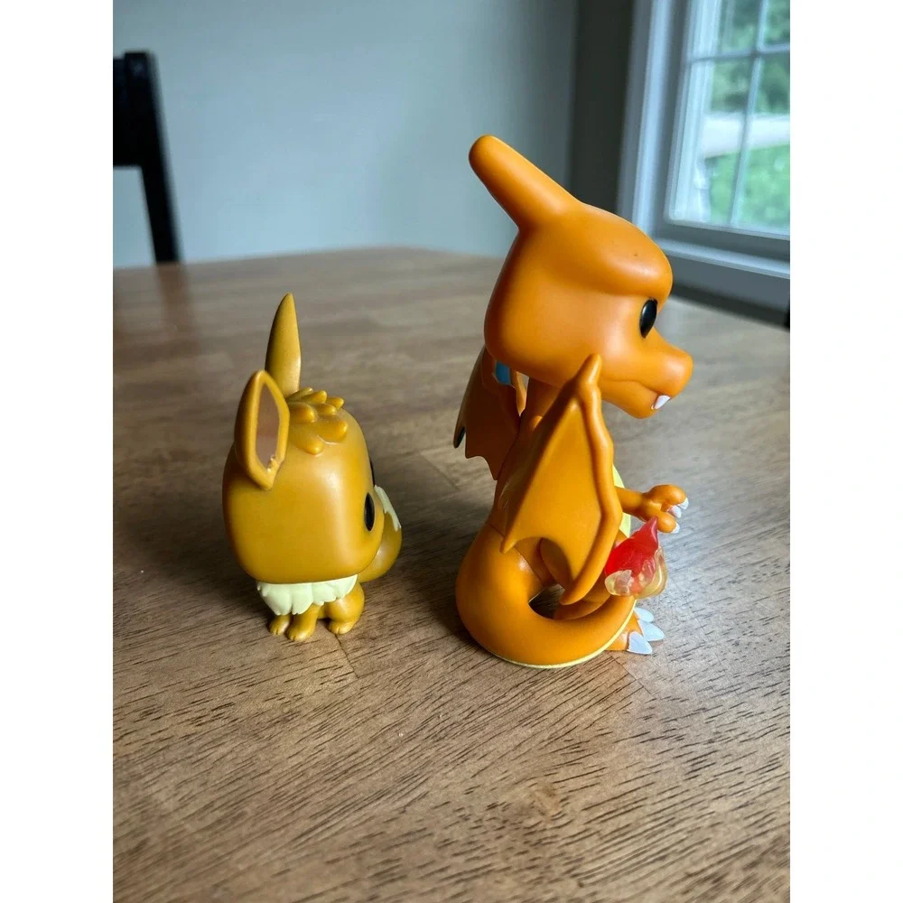 Funko Pop Pokemon Charizard 843 and Eevee 577 Vinyl Figures Lot DRM210708 2021